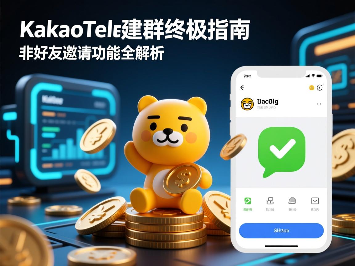 KakaoTalk建群终极指南,非好友邀请功能全解析