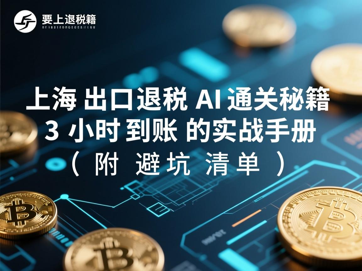上海出口退税AI通关秘籍,3小时到账的实战手册(附避坑清单)