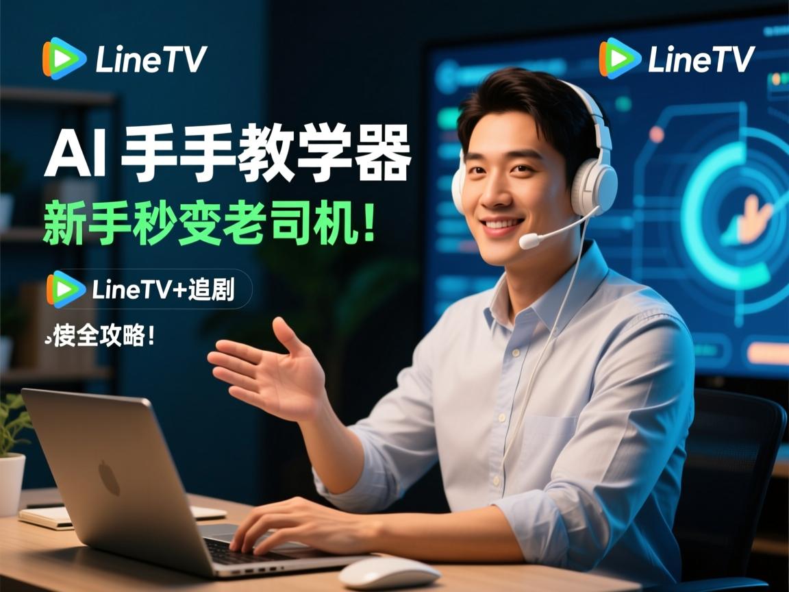 AI手把手教学,LineTV追剧+Line社交双神器使用全攻略,新手秒变老司机!