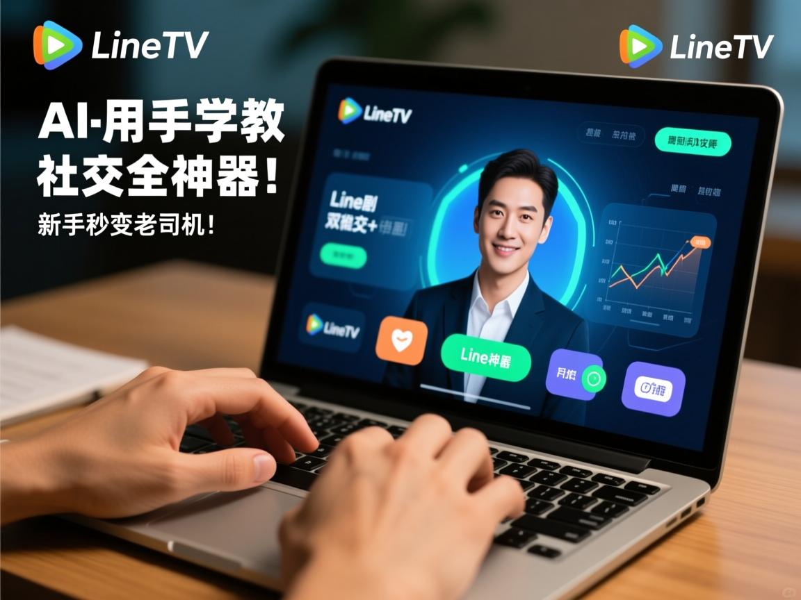 AI手把手教学,LineTV追剧+Line社交双神器使用全攻略,新手秒变老司机!