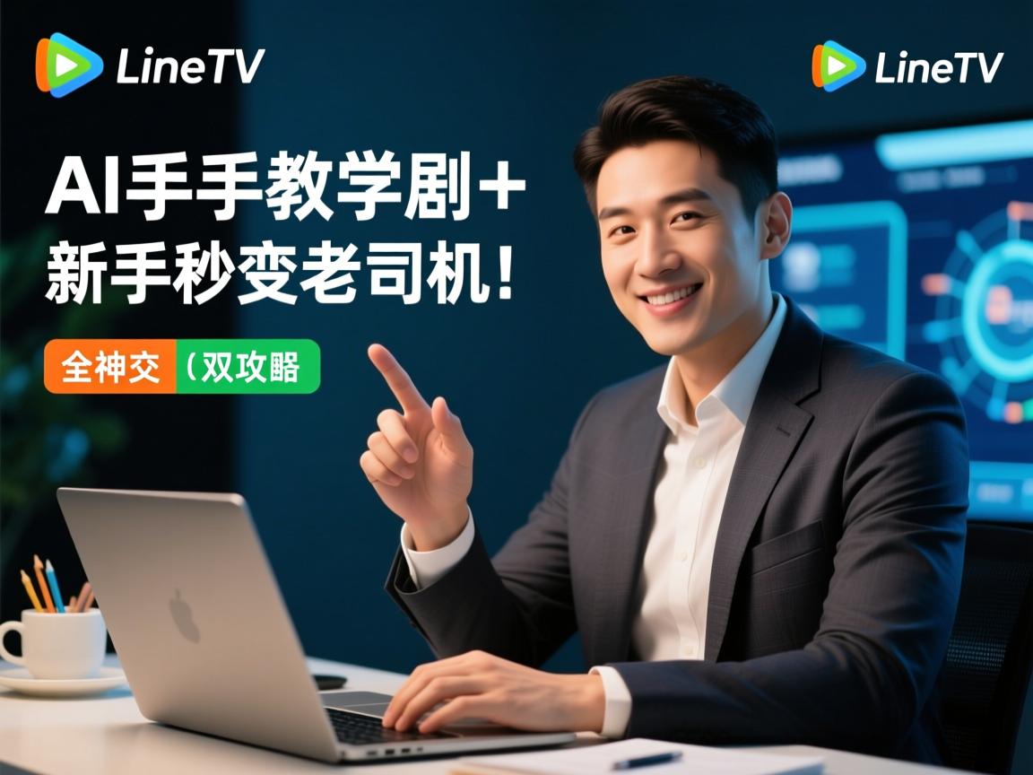 AI手把手教学,LineTV追剧+Line社交双神器使用全攻略,新手秒变老司机!