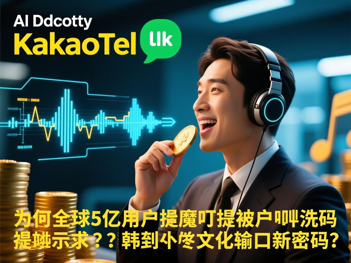 AI解码KakaoTalk魔性提示音,为何全球5亿用户被叮咚洗脑?韩国文化输出新密码