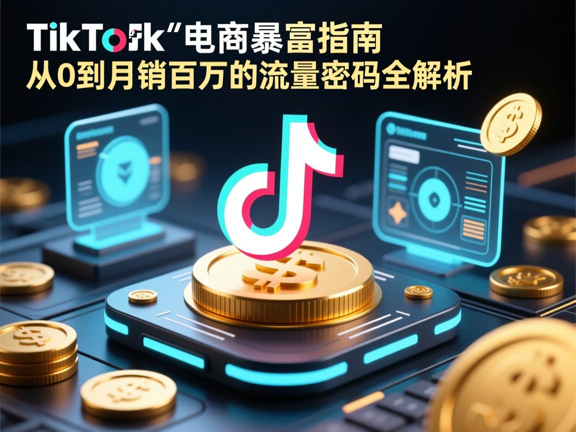 TikTok电商暴富指南,从0到月销百万的流量密码全解析