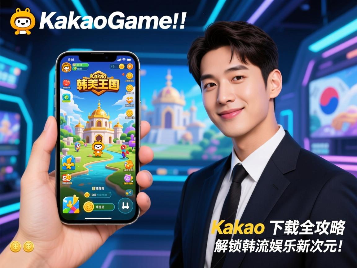 韩国人手机里的游戏王国,KakaoGame下载全攻略,解锁韩流娱乐新次元!