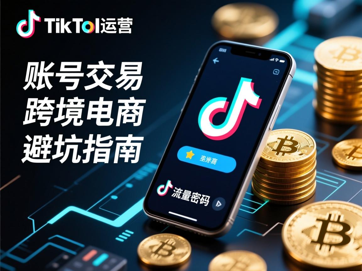 TikTok运营 账号交易 跨境电商 流量密码 避坑指南