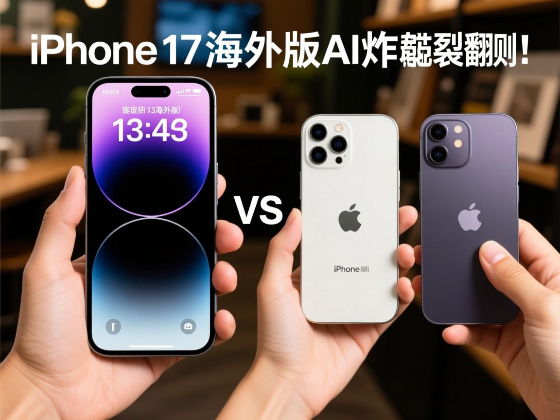 iPhone 17海外版AI功能炸裂实测!对比iPhone 13海外版,这差距让老外吵翻了
