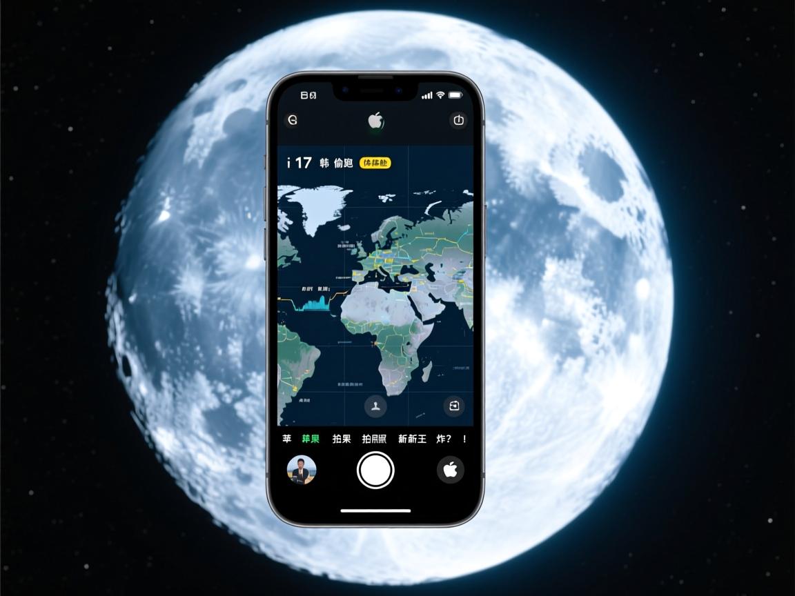 iPhone 17韩版偷跑体验,205倍混合变焦把月亮纹理拍成高清地图!苹果拍照新王炸?