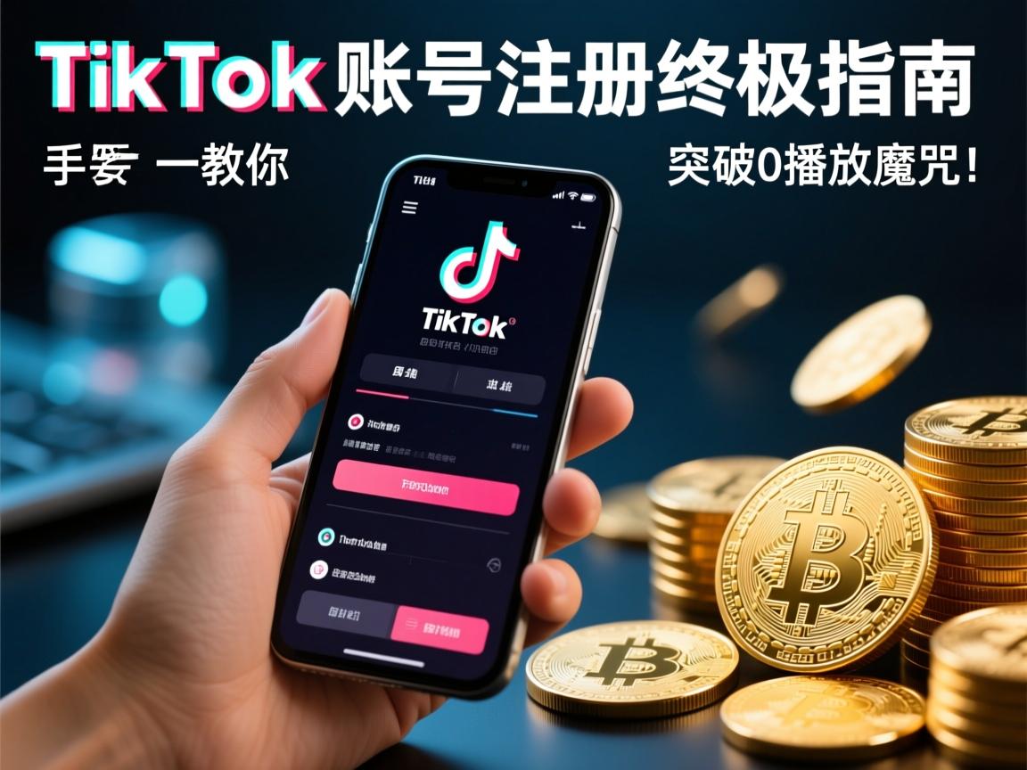 TikTok账号注册终极指南,手把手教你突破0播放魔咒!