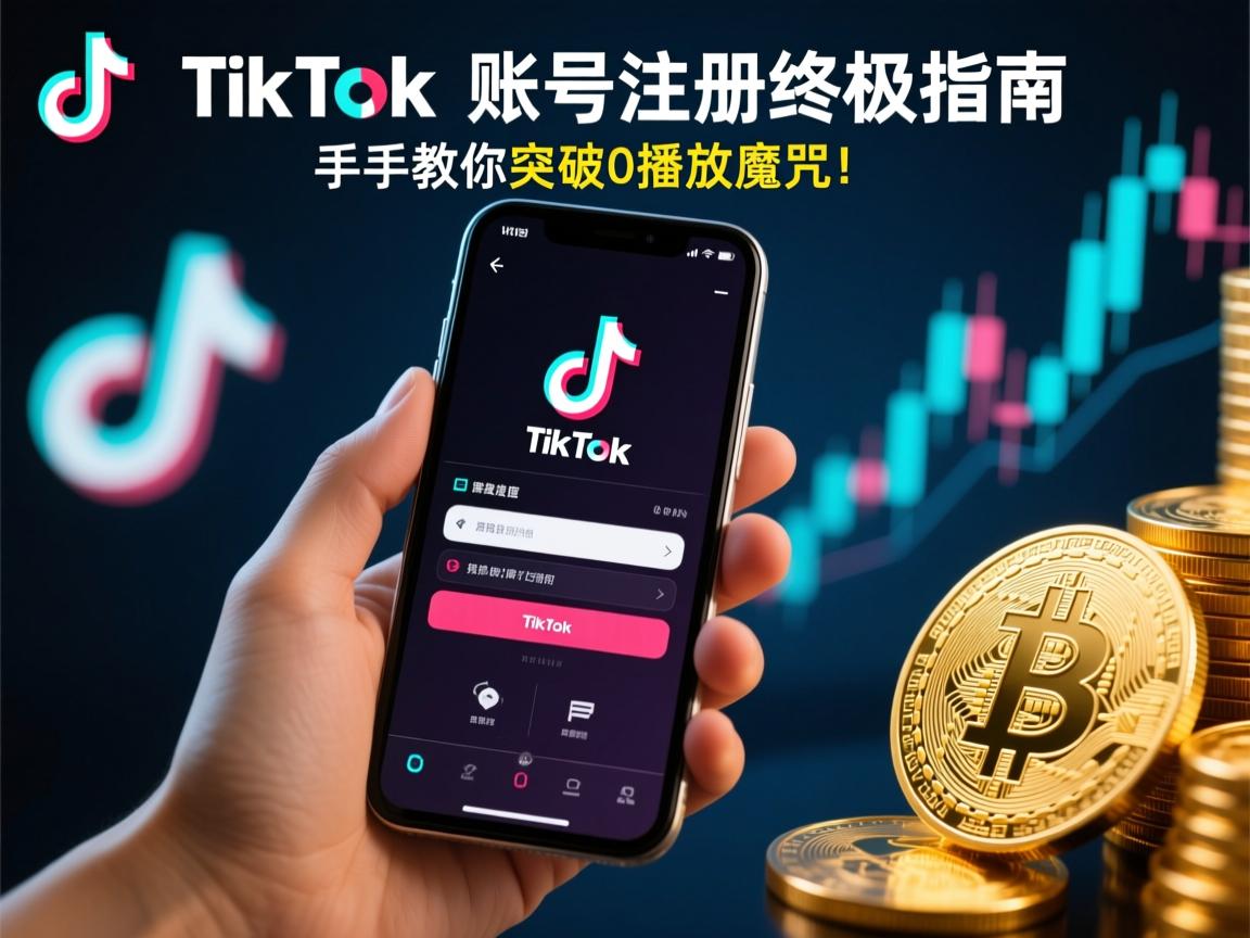 TikTok账号注册终极指南,手把手教你突破0播放魔咒!