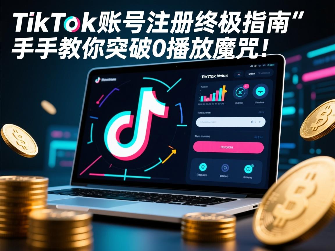 TikTok账号注册终极指南,手把手教你突破0播放魔咒!