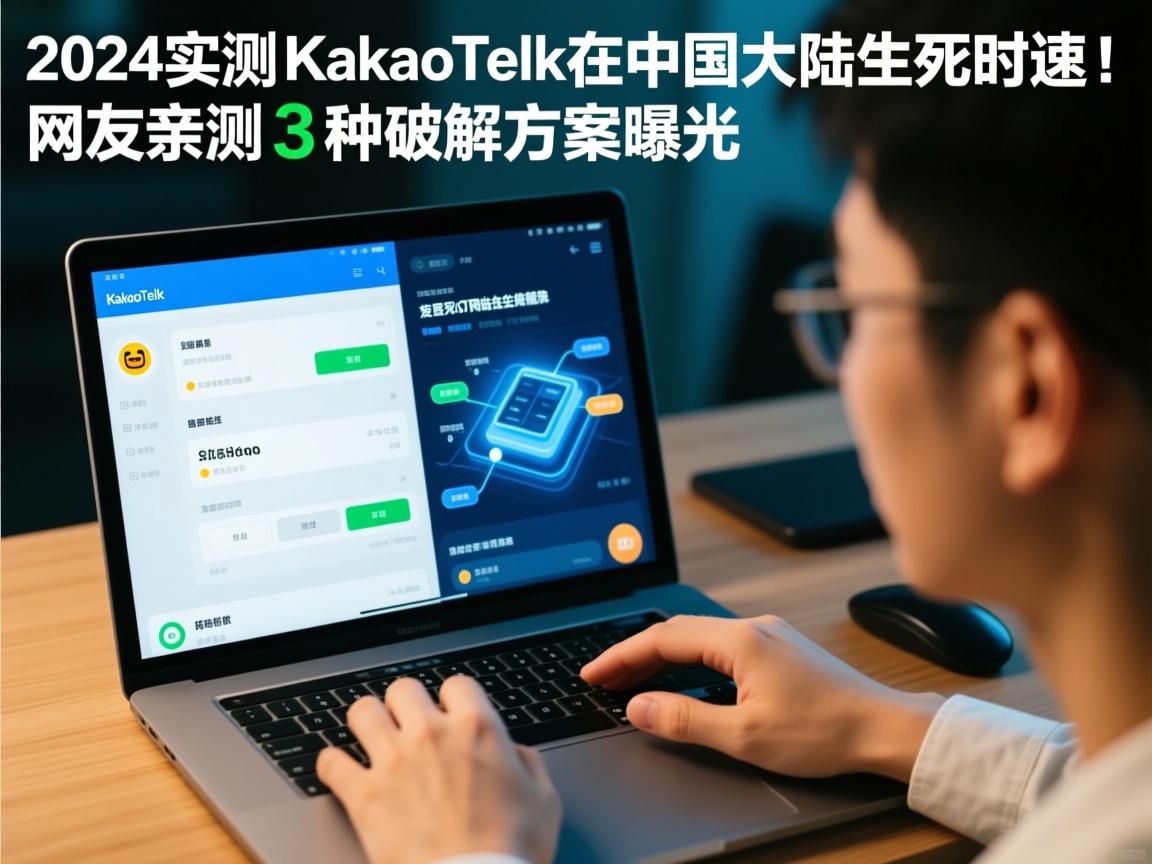 2024实测,KakaoTalk在中国大陆的生死时速!网友亲测3种破解方案曝光