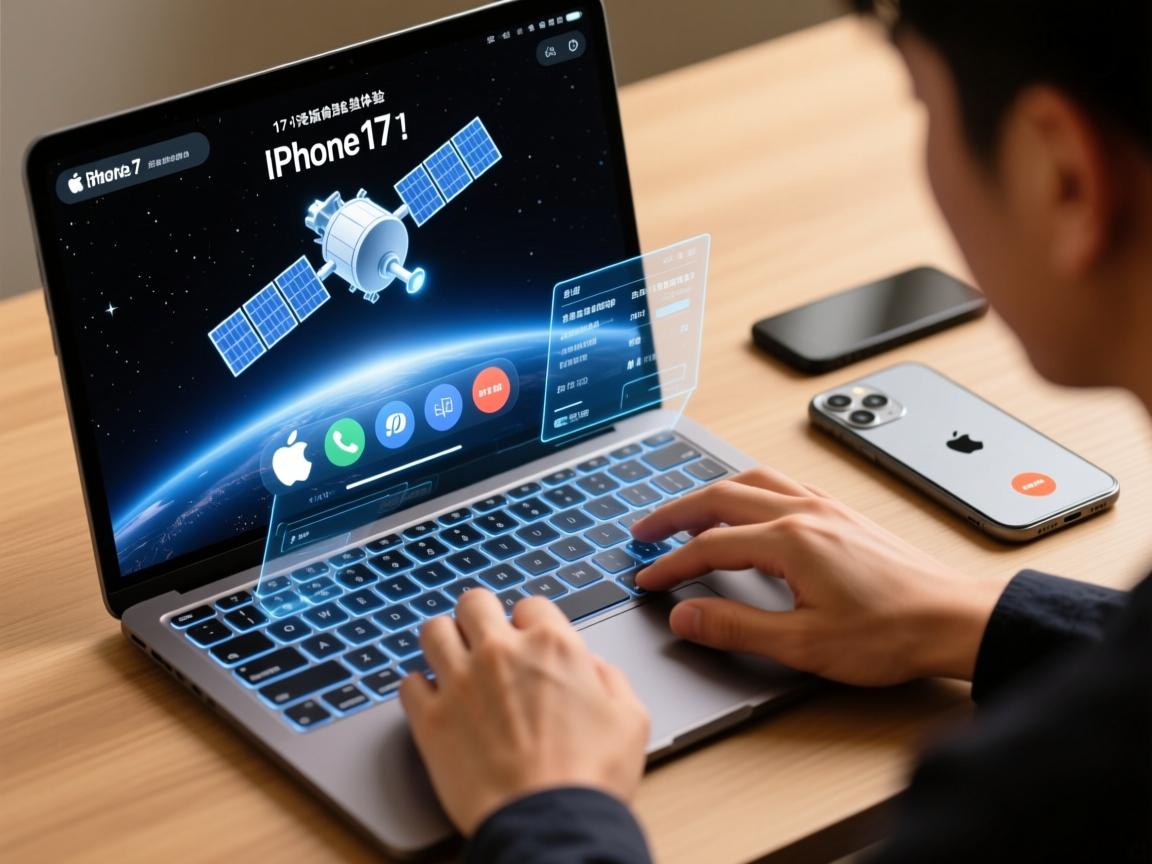 iPhone 17港版偷跑体验,卫星通话+全息键盘,港版苹果7用户集体破防!