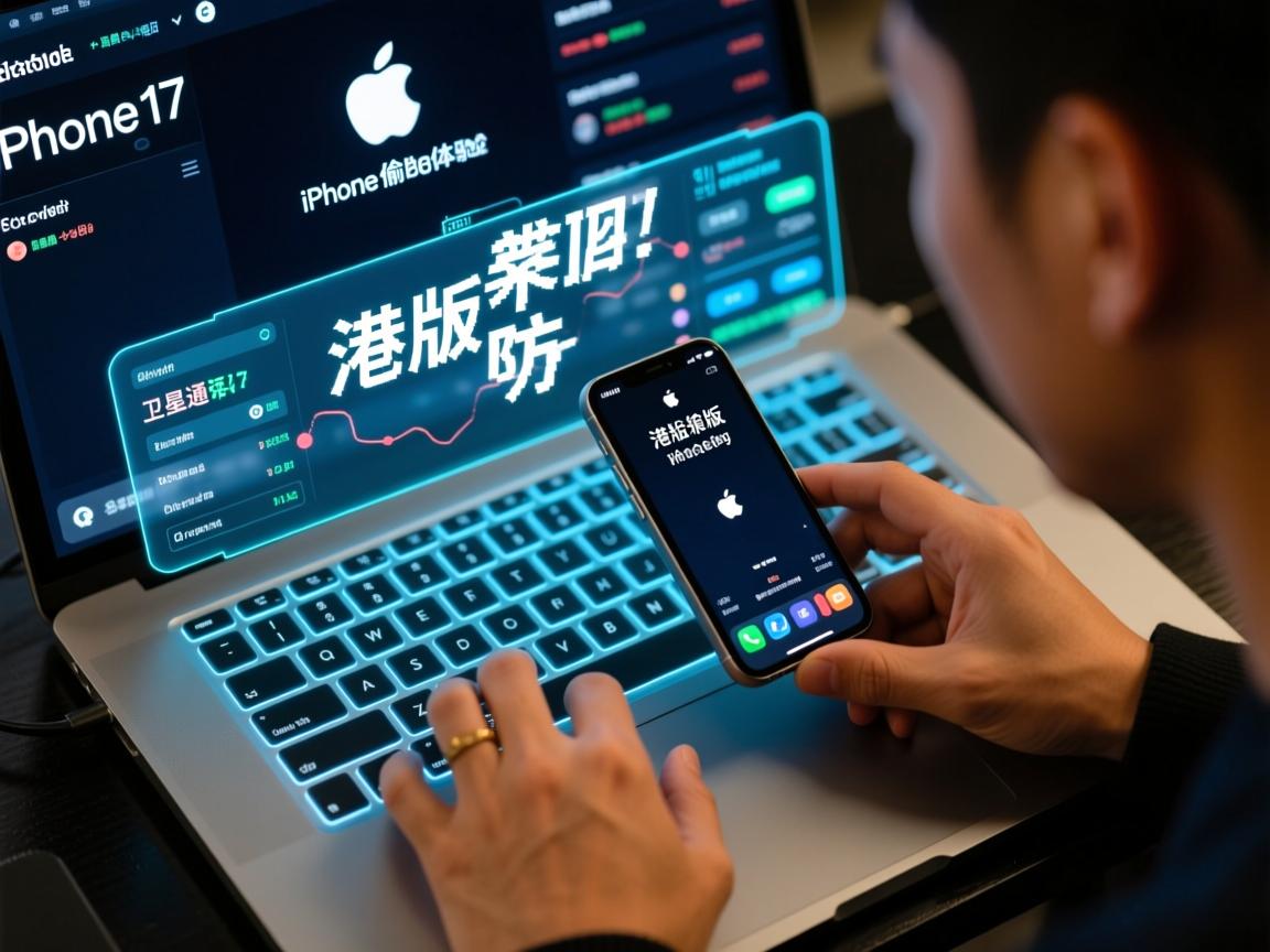 iPhone 17港版偷跑体验,卫星通话+全息键盘,港版苹果7用户集体破防!