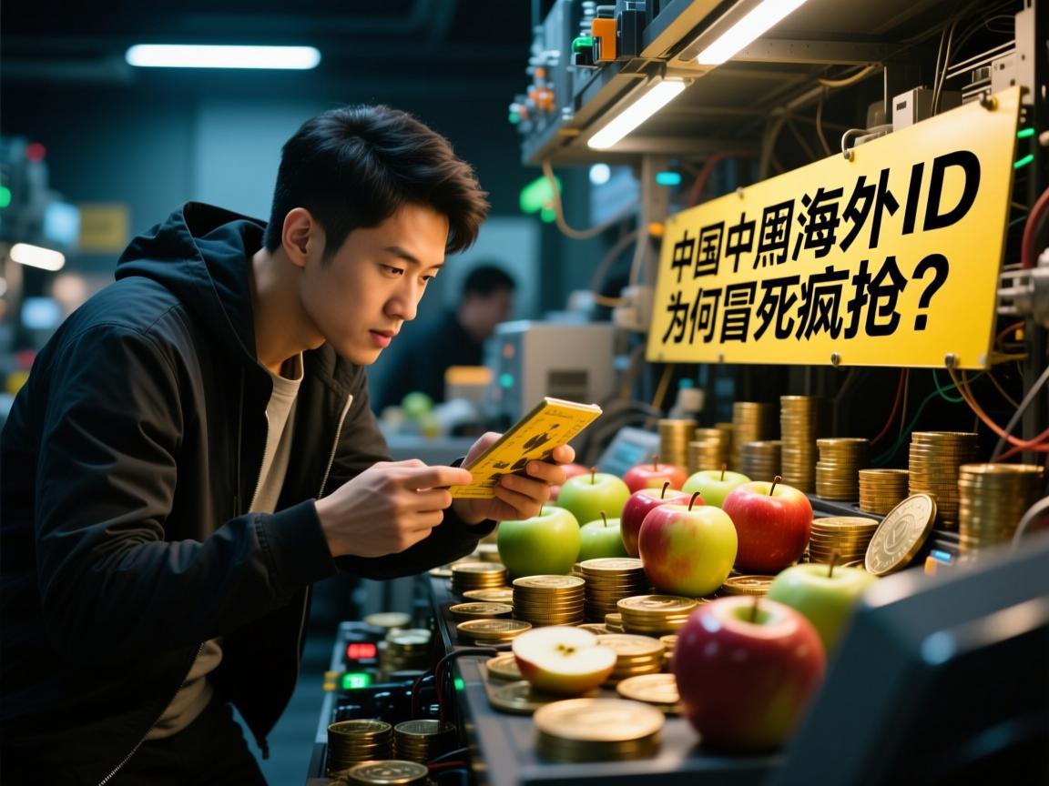 苹果海外ID黑市狂飙!中国用户为何冒死疯抢?