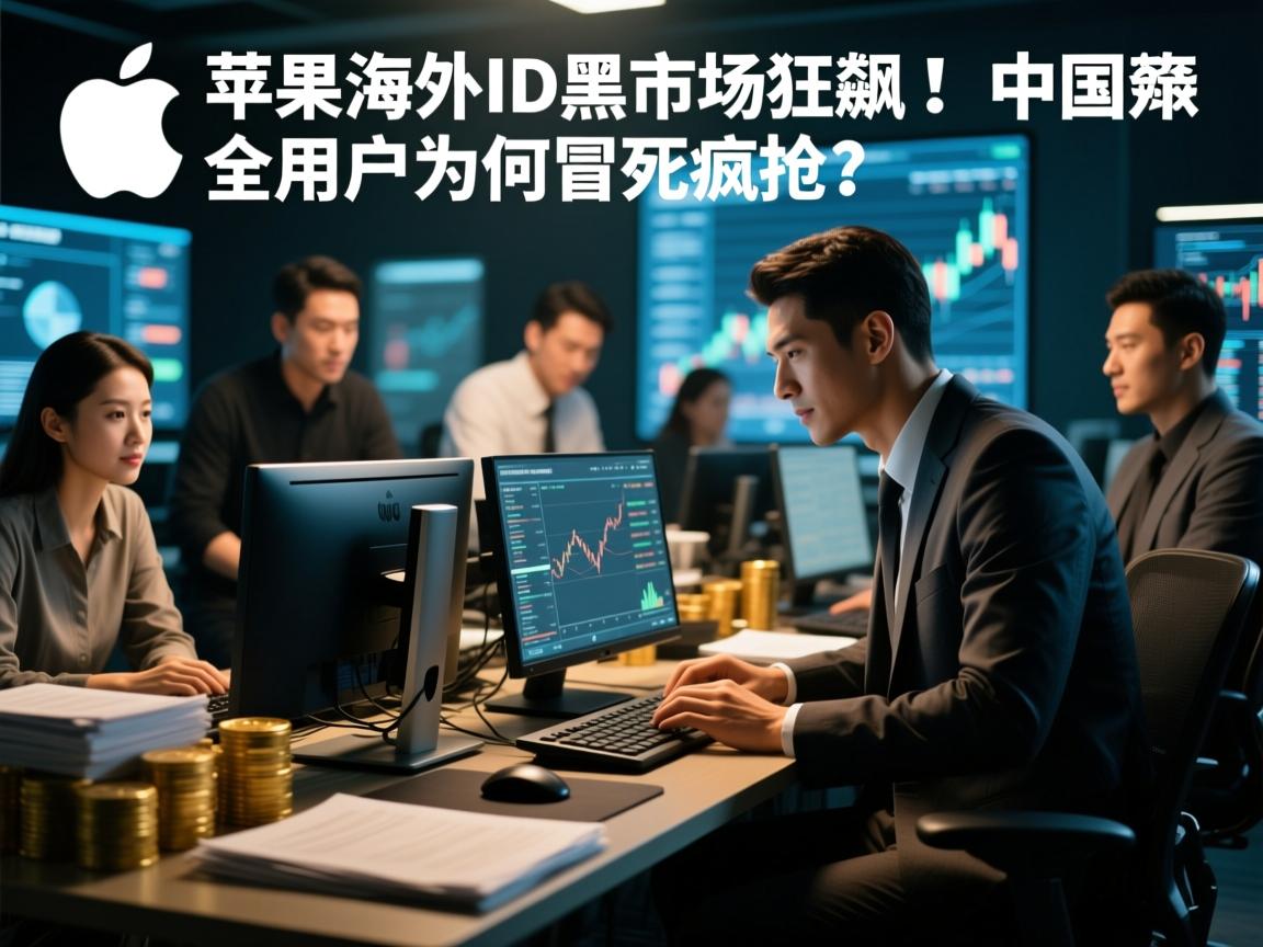 苹果海外ID黑市狂飙!中国用户为何冒死疯抢?