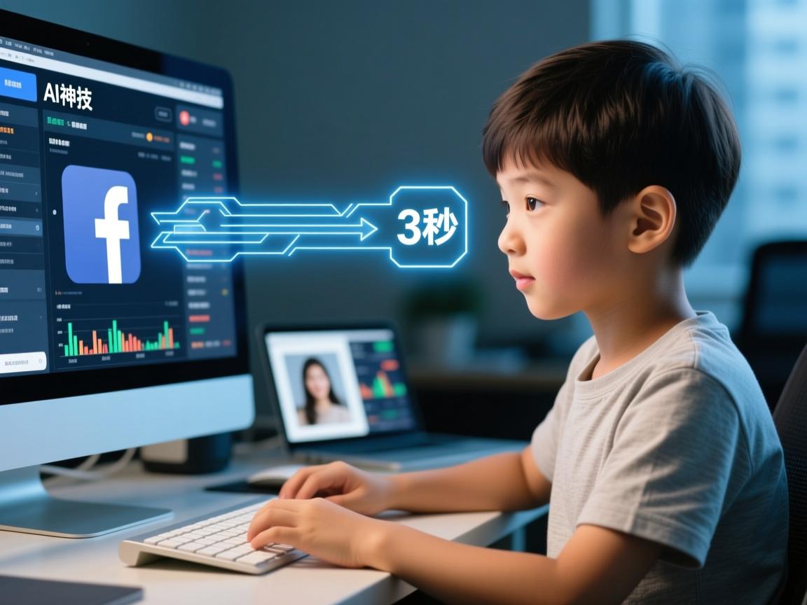 AI神技!3秒破解脸书照片跨设备传输困局,电脑小白直呼救命神器