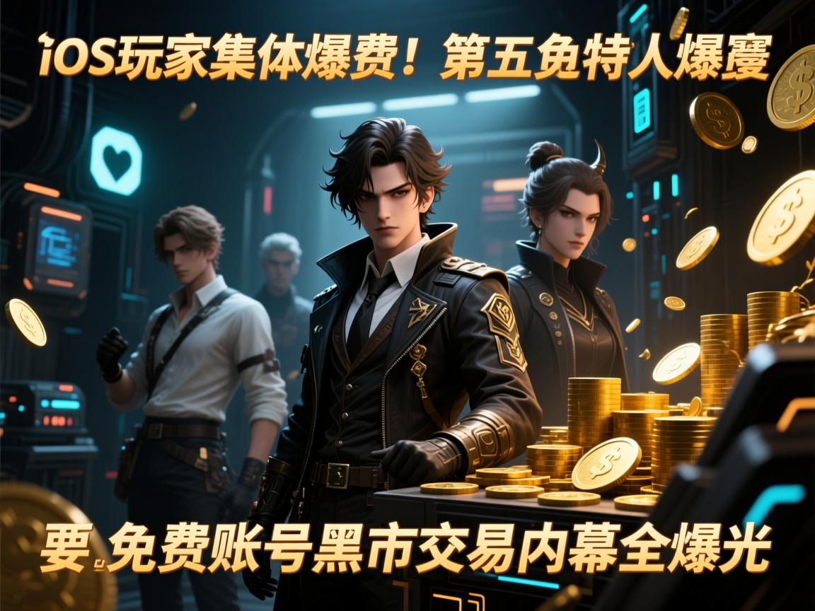 iOS玩家集体暴雷!第五人格免费账号黑市交易内幕全曝光