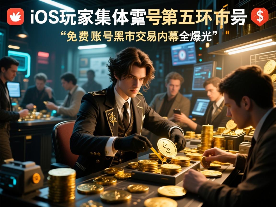 iOS玩家集体暴雷!第五人格免费账号黑市交易内幕全曝光