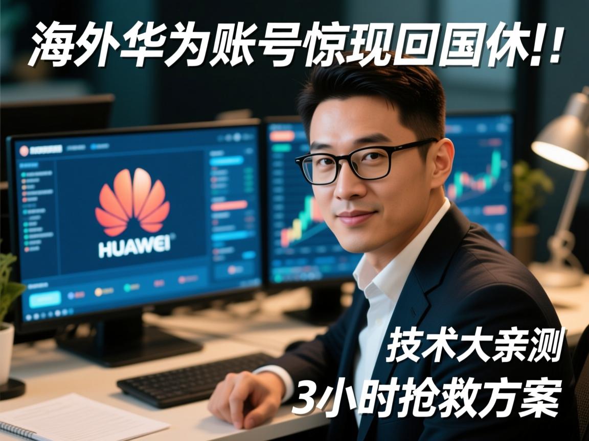 海外华为账号惊现回国休克!技术大牛亲测3小时抢救方案