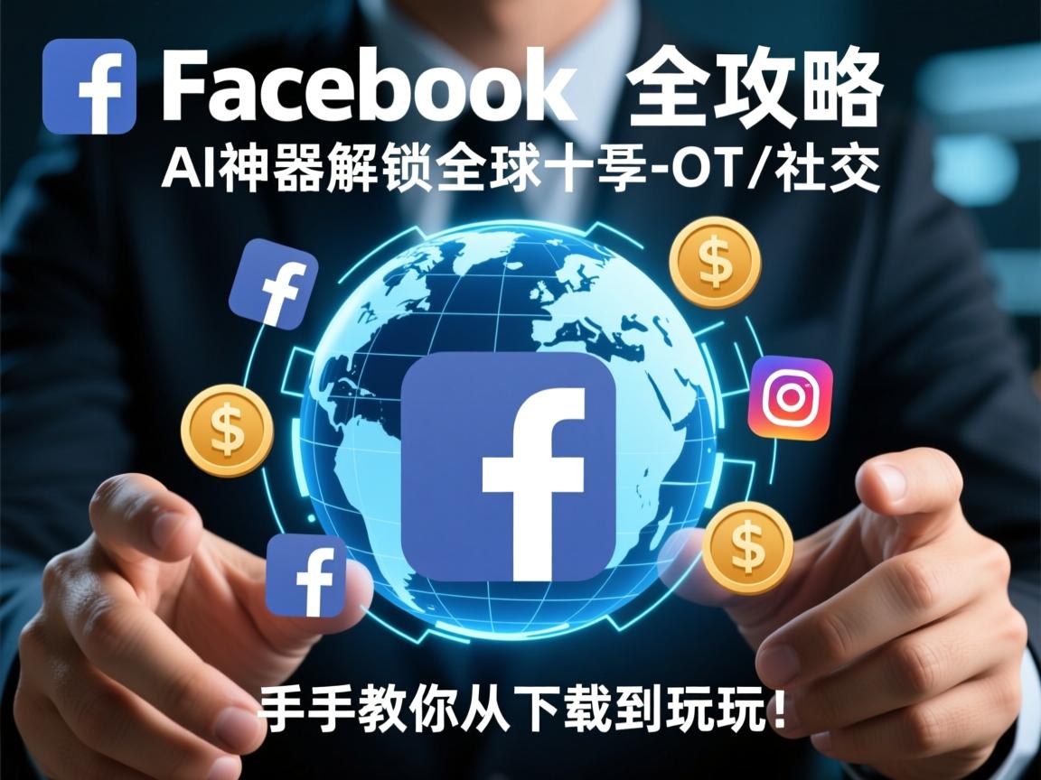 脸书全攻略,AI神器解锁全球社交,手把手教你从下载到玩转!