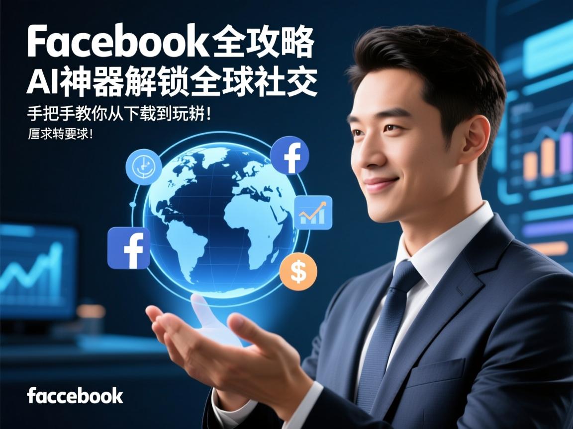 脸书全攻略,AI神器解锁全球社交,手把手教你从下载到玩转!