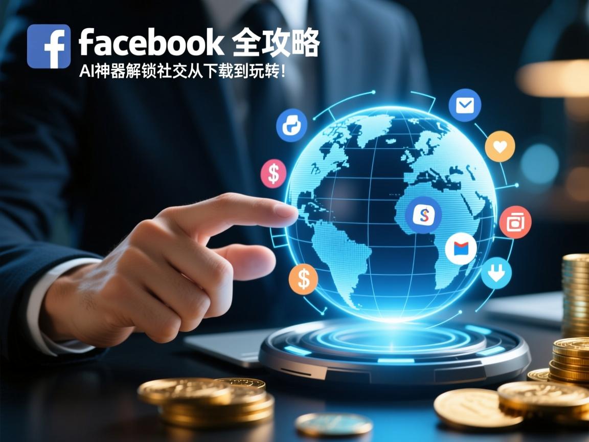 脸书全攻略,AI神器解锁全球社交,手把手教你从下载到玩转!