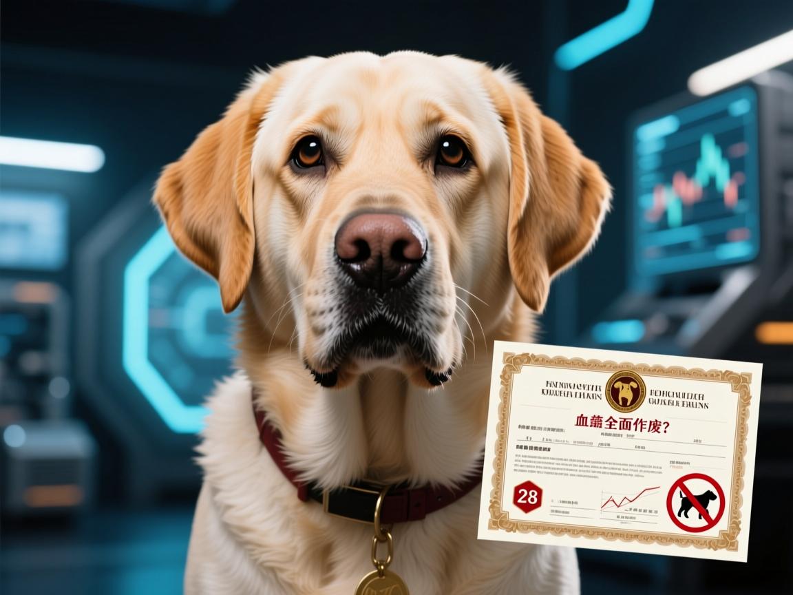 拉布拉多犬惊现第28号变种!国际犬业联盟紧急叫停繁殖,血统证书全面作废?