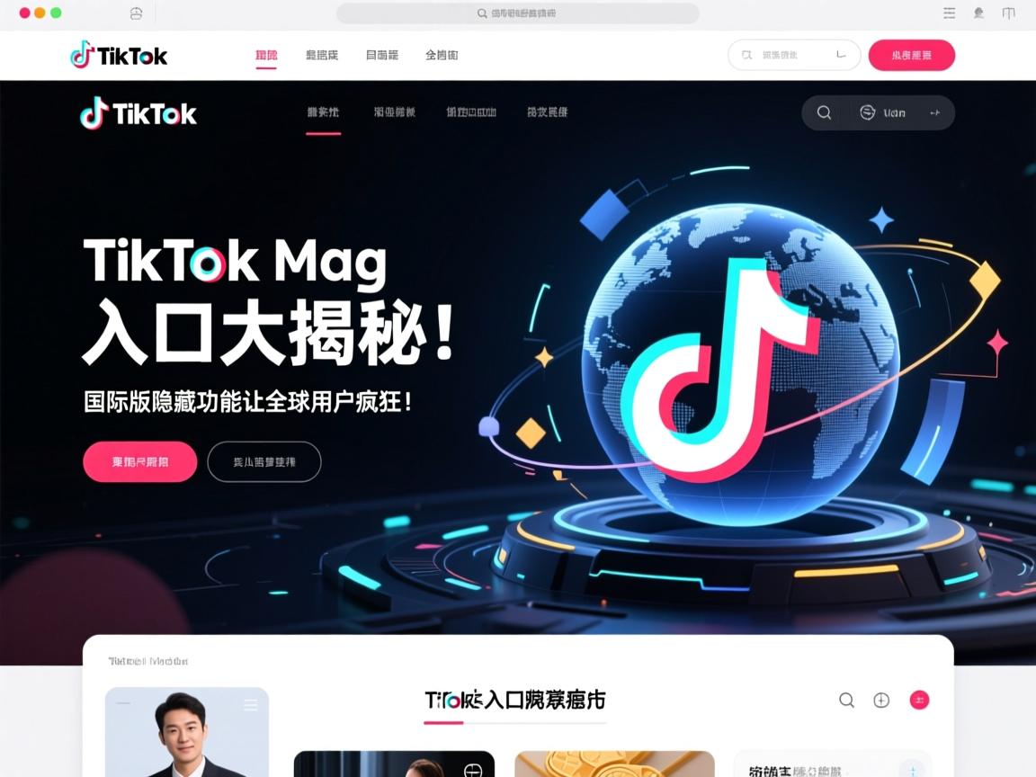 TikTok网页版入口大揭秘，国际版隐藏功能让全球用户疯狂！