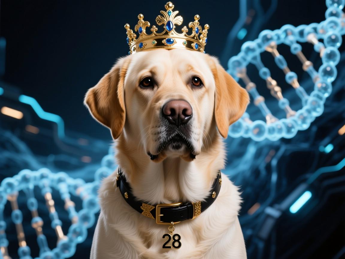 拉布拉多变种28,天价犬王背后的基因狂想与伦理深渊