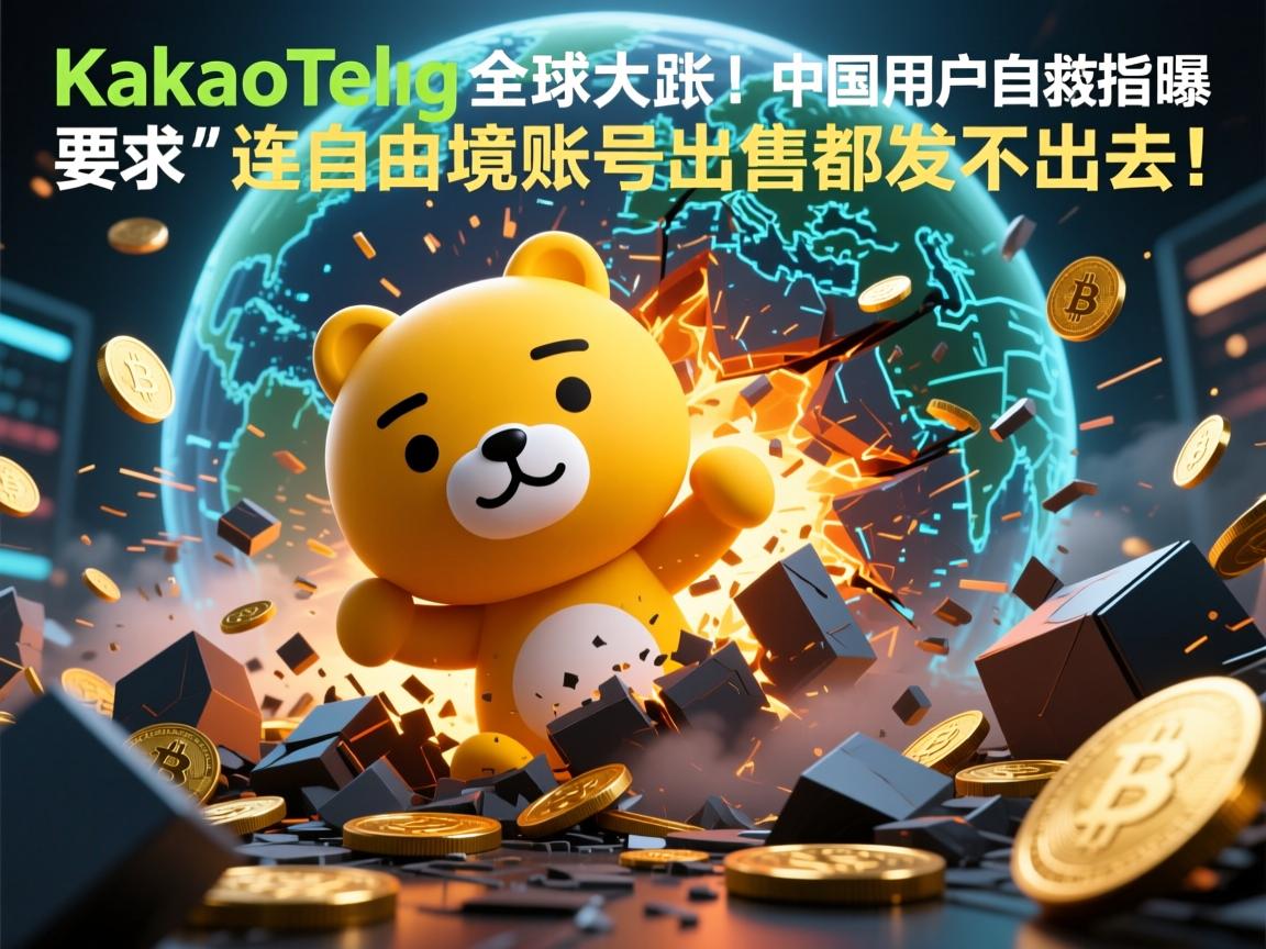 KakaoTalk全球大崩溃!中国用户自救指南曝光,网友惊呼,连自由境账号出售都发不出去!