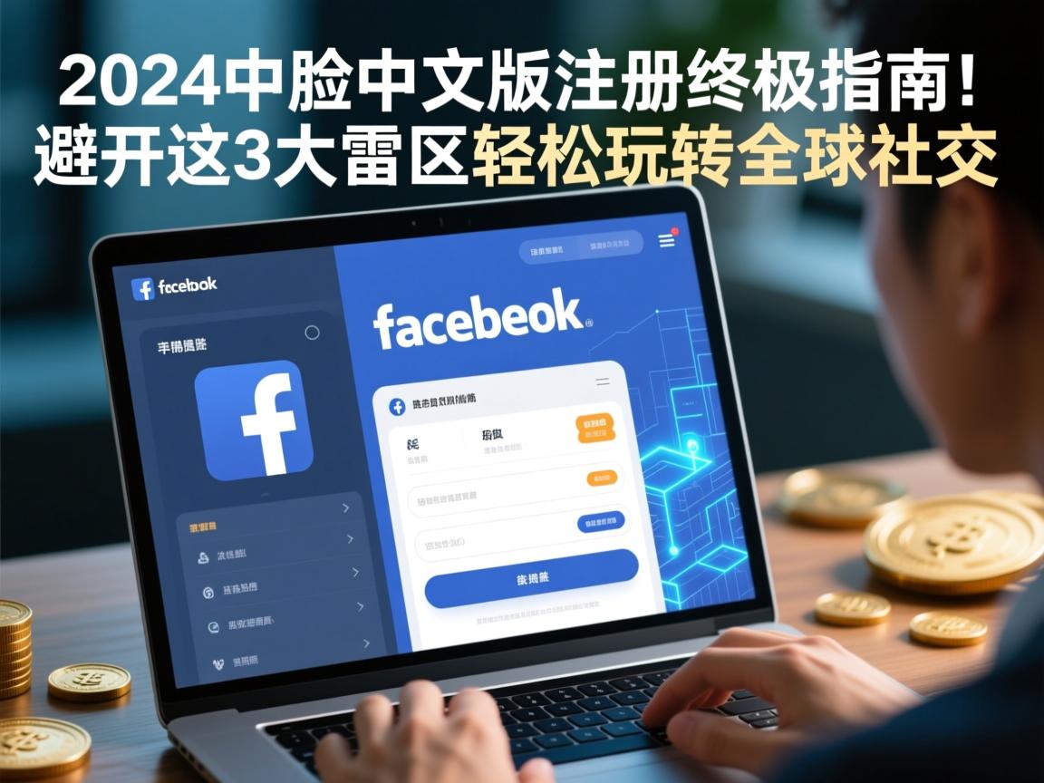 2024脸书中文版注册终极指南!避开这3大雷区轻松玩转全球社交
