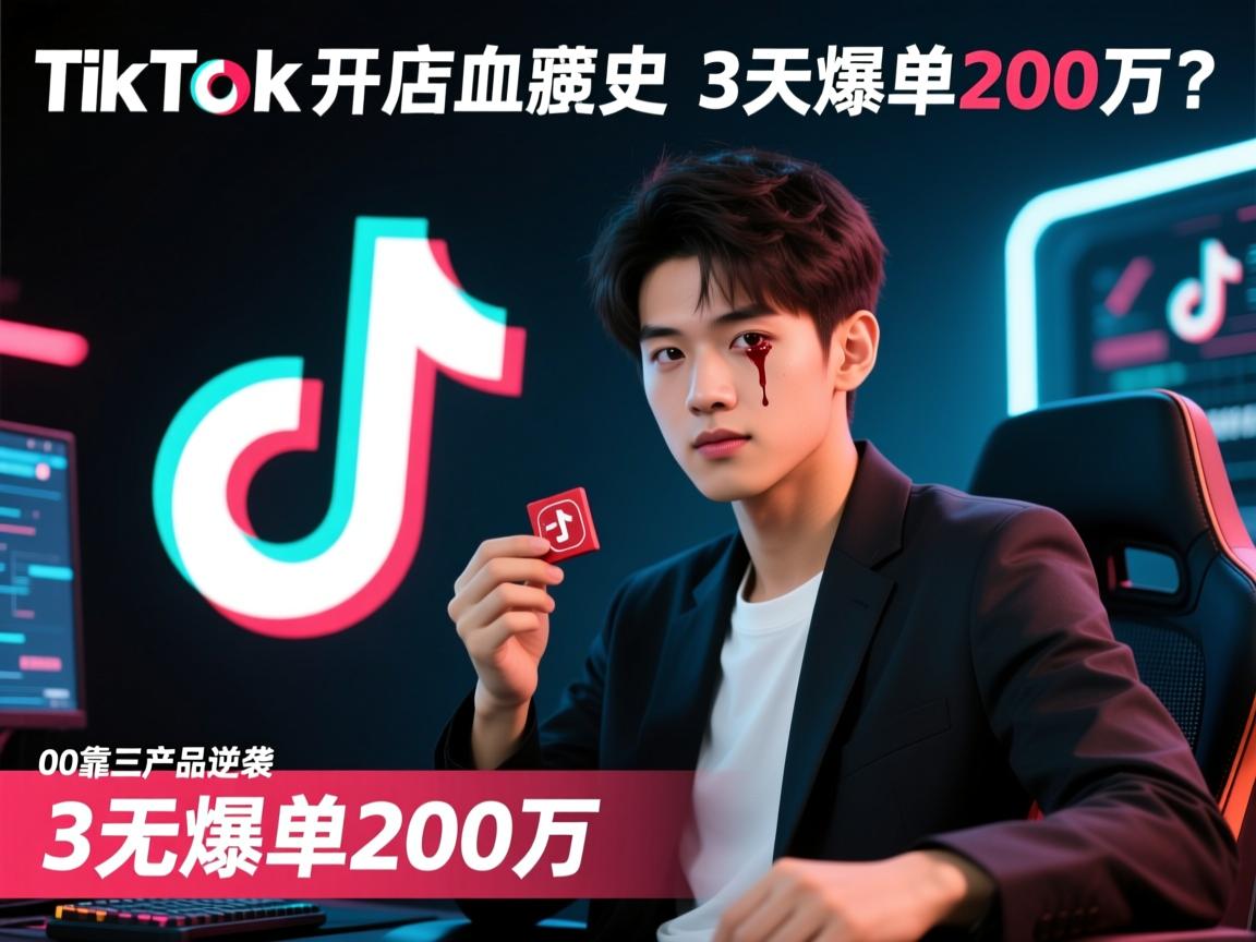 TikTok开店血泪史,3天爆单200万,00后靠三无产品逆袭,平台规则暗藏杀机?