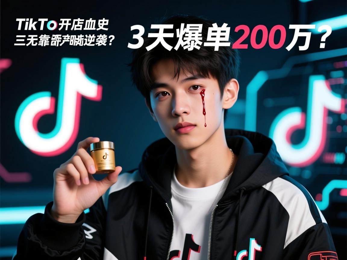 TikTok开店血泪史,3天爆单200万,00后靠三无产品逆袭,平台规则暗藏杀机?