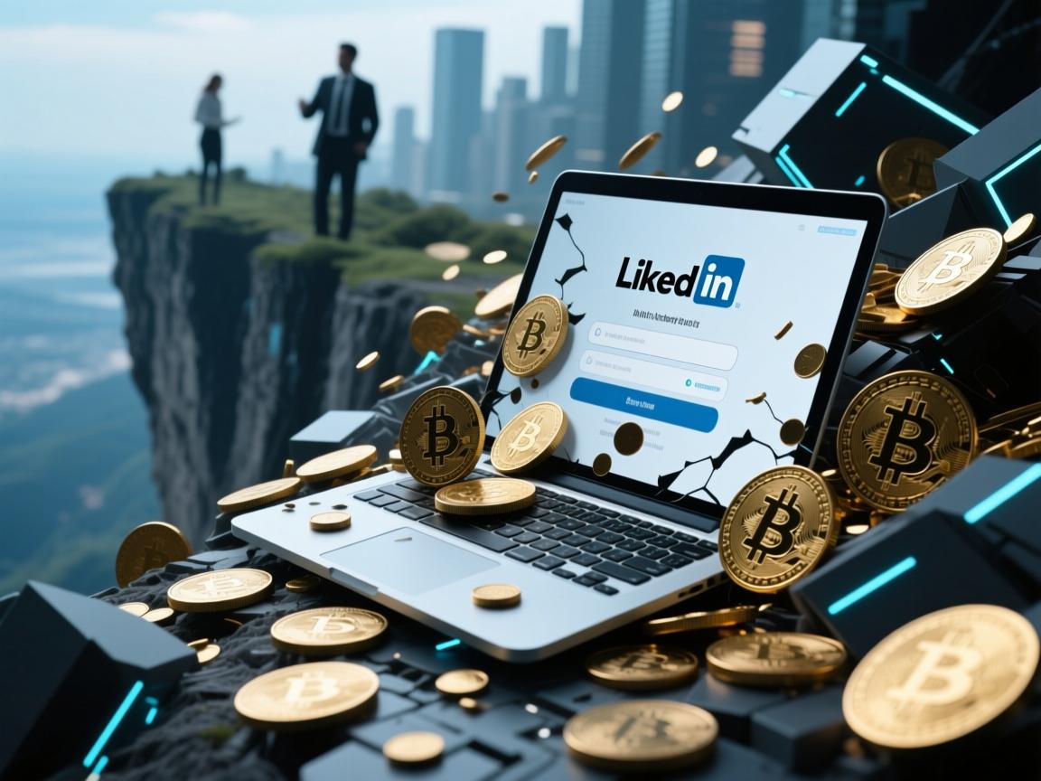 AI深度解析,LinkedIn全球登录瘫痪,职场社交遭遇数字断崖!