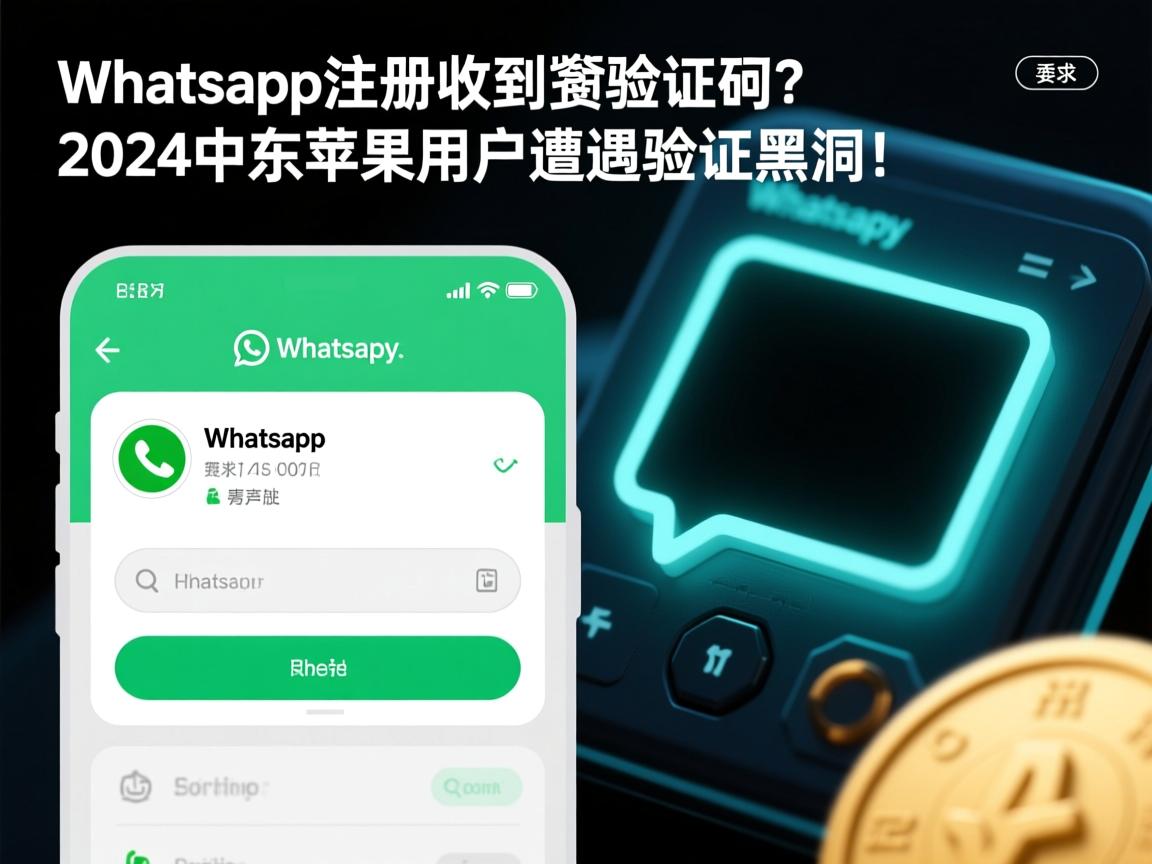 WhatsApp注册收不到验证码？2024中东苹果用户遭遇验证黑洞！