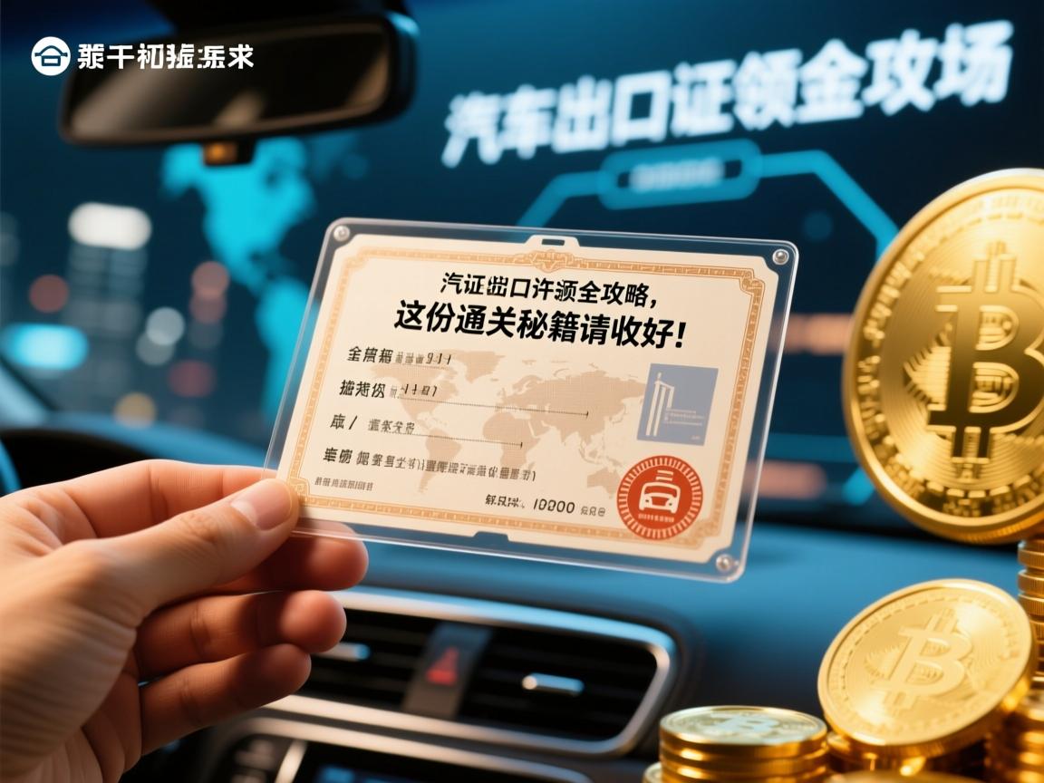 汽车出口许可证申领全攻略,掘金海外市场,这份通关秘籍请收好!