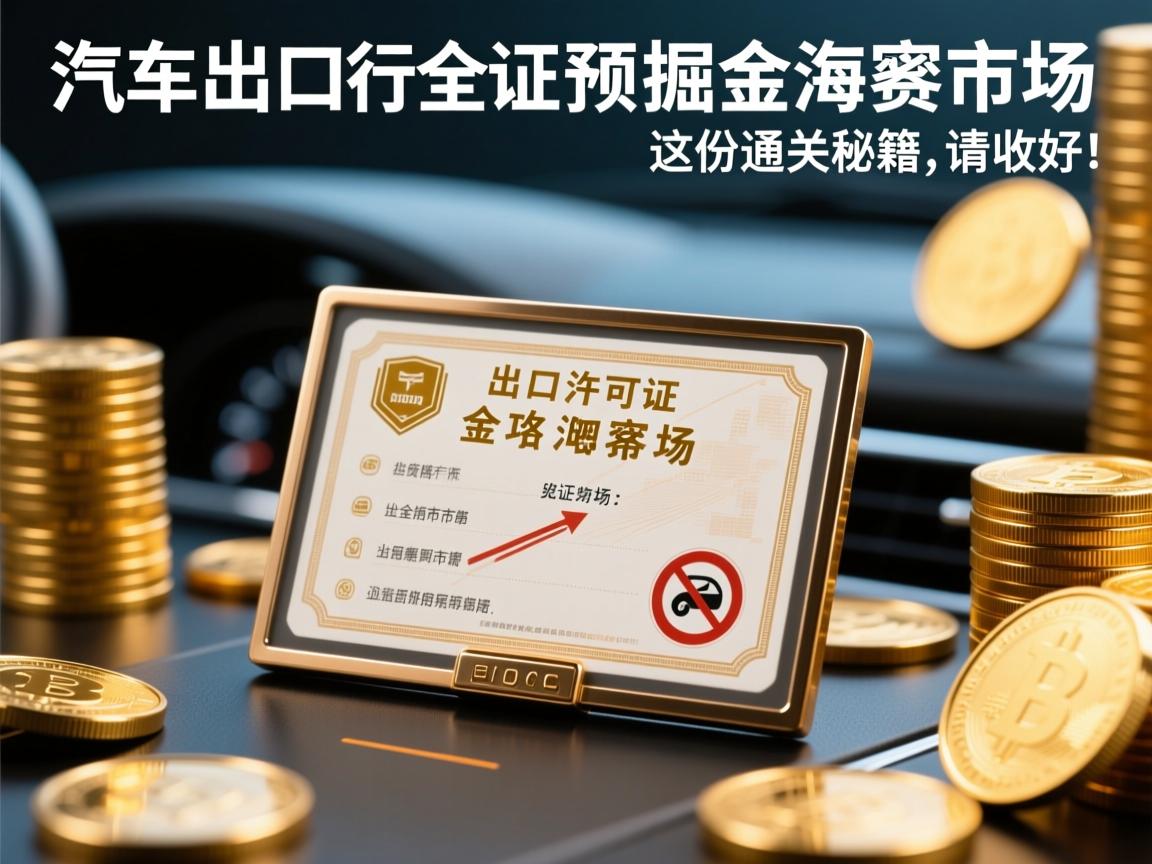 汽车出口许可证申领全攻略,掘金海外市场,这份通关秘籍请收好!