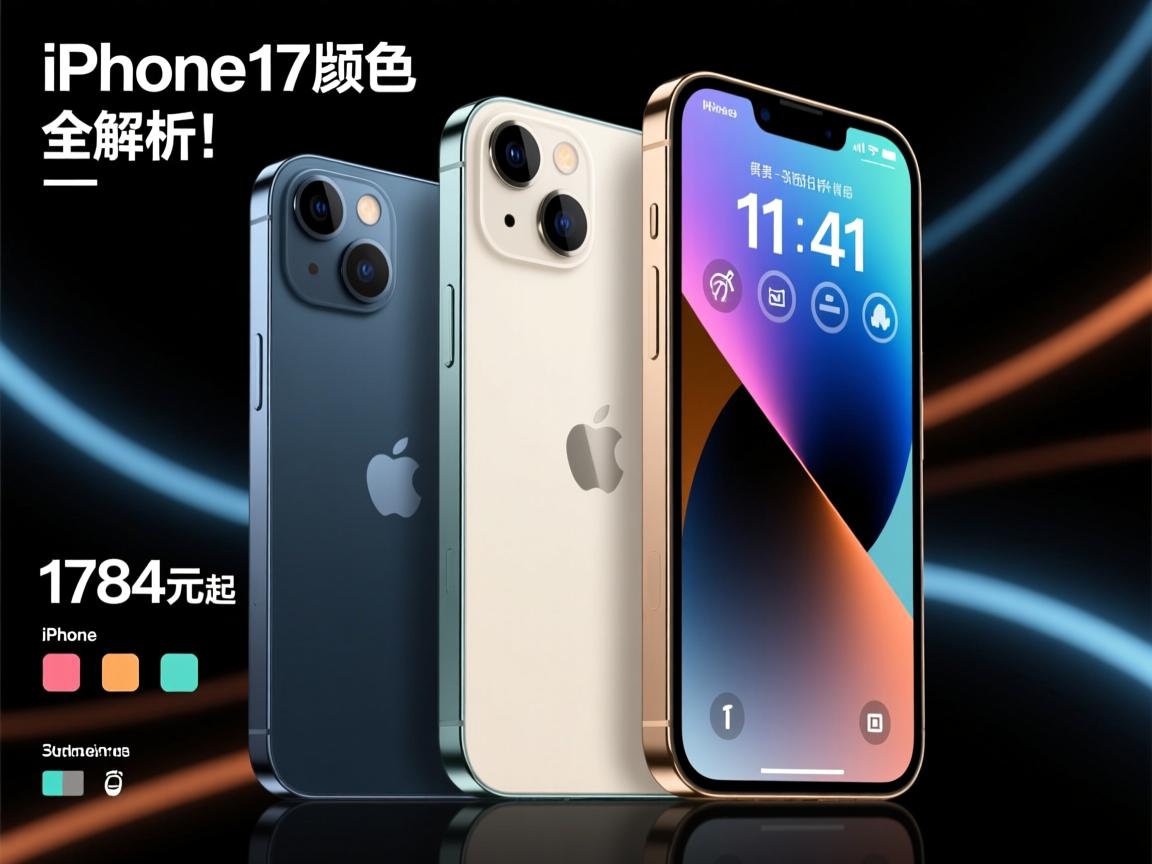 iPhone 17美版颜色全解析!1784元起新配色引爆争议