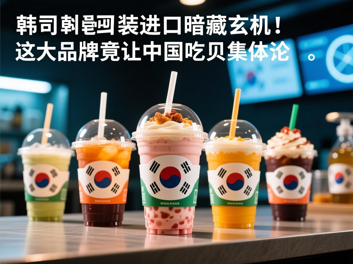 韩国饮品原装进口暗藏玄机!这5大品牌竟让中国吃货集体沦陷.