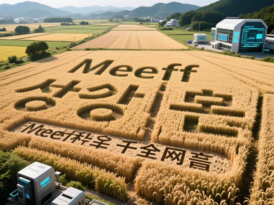 韩国麦田惊现神秘中文!Meeff网友破译千年预言,真相让全网失眠