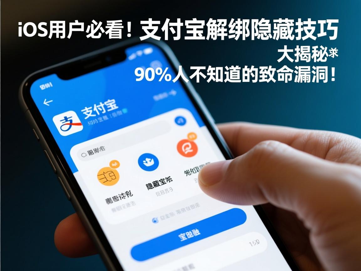 iOS用户必看!支付宝解绑隐藏技巧大揭秘,90%人不知道的致命漏洞!
