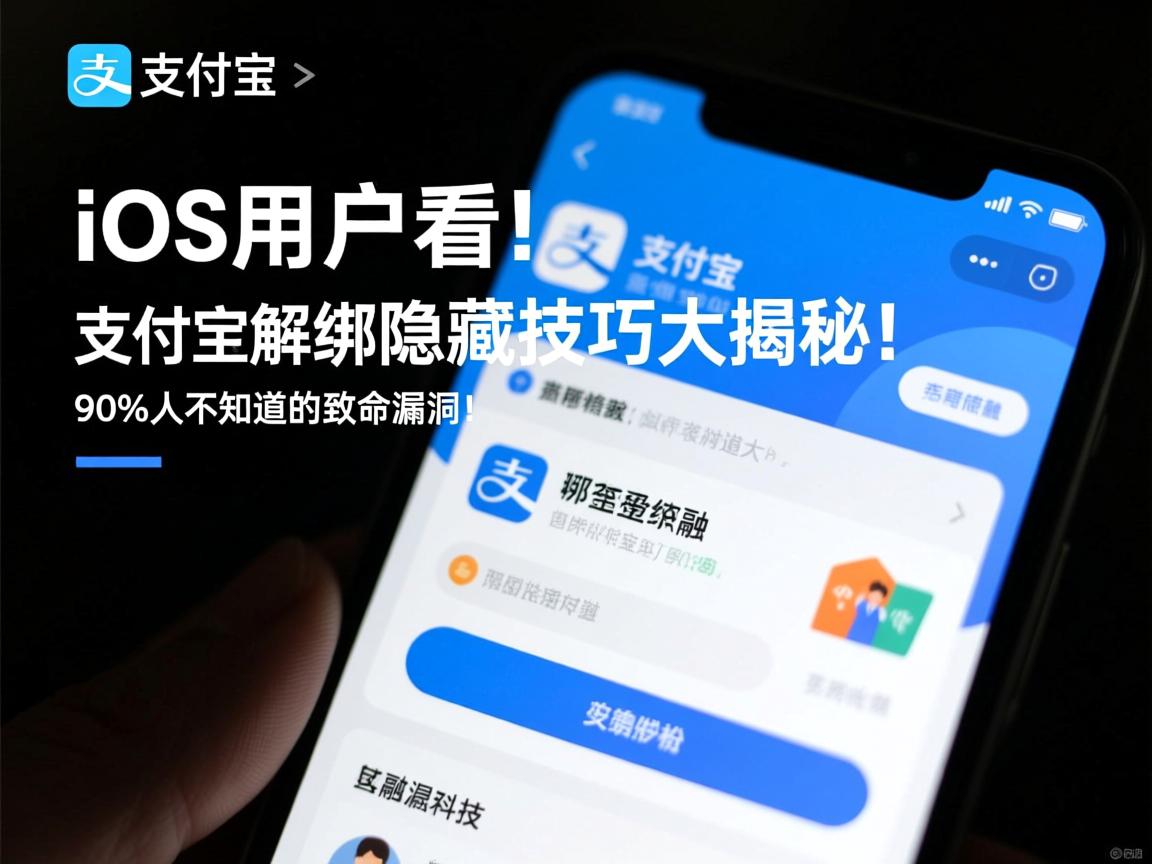 iOS用户必看!支付宝解绑隐藏技巧大揭秘,90%人不知道的致命漏洞!