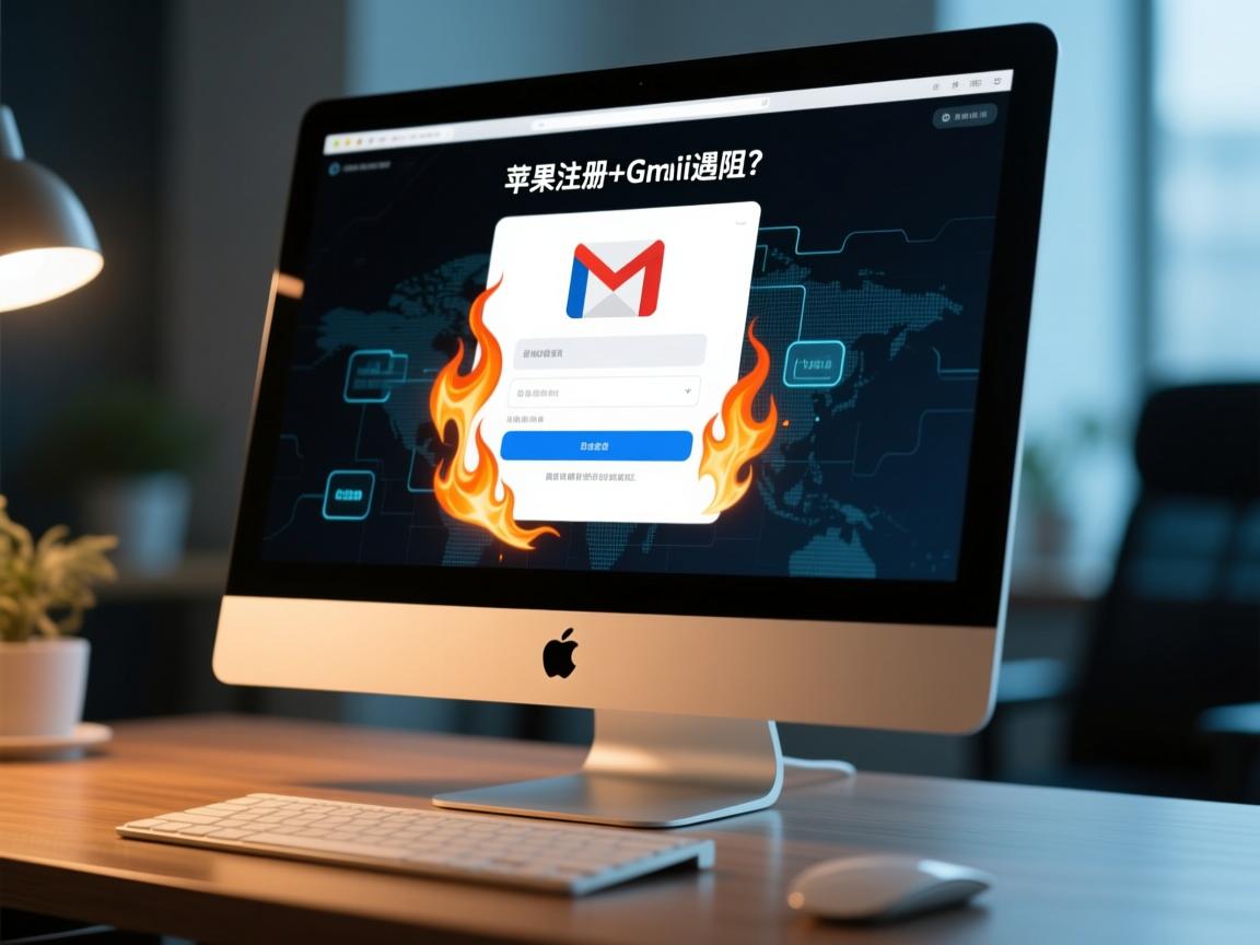 🔥苹果电脑注册Gmail遇阻?AI黑科技+保姆级教程,10分钟搞定!网友,自由境账号出售真及时!