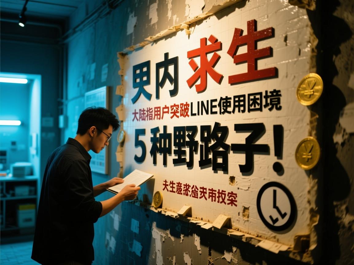 墙内求生指南,大陆用户突破LINE使用困境的5种野路子!
