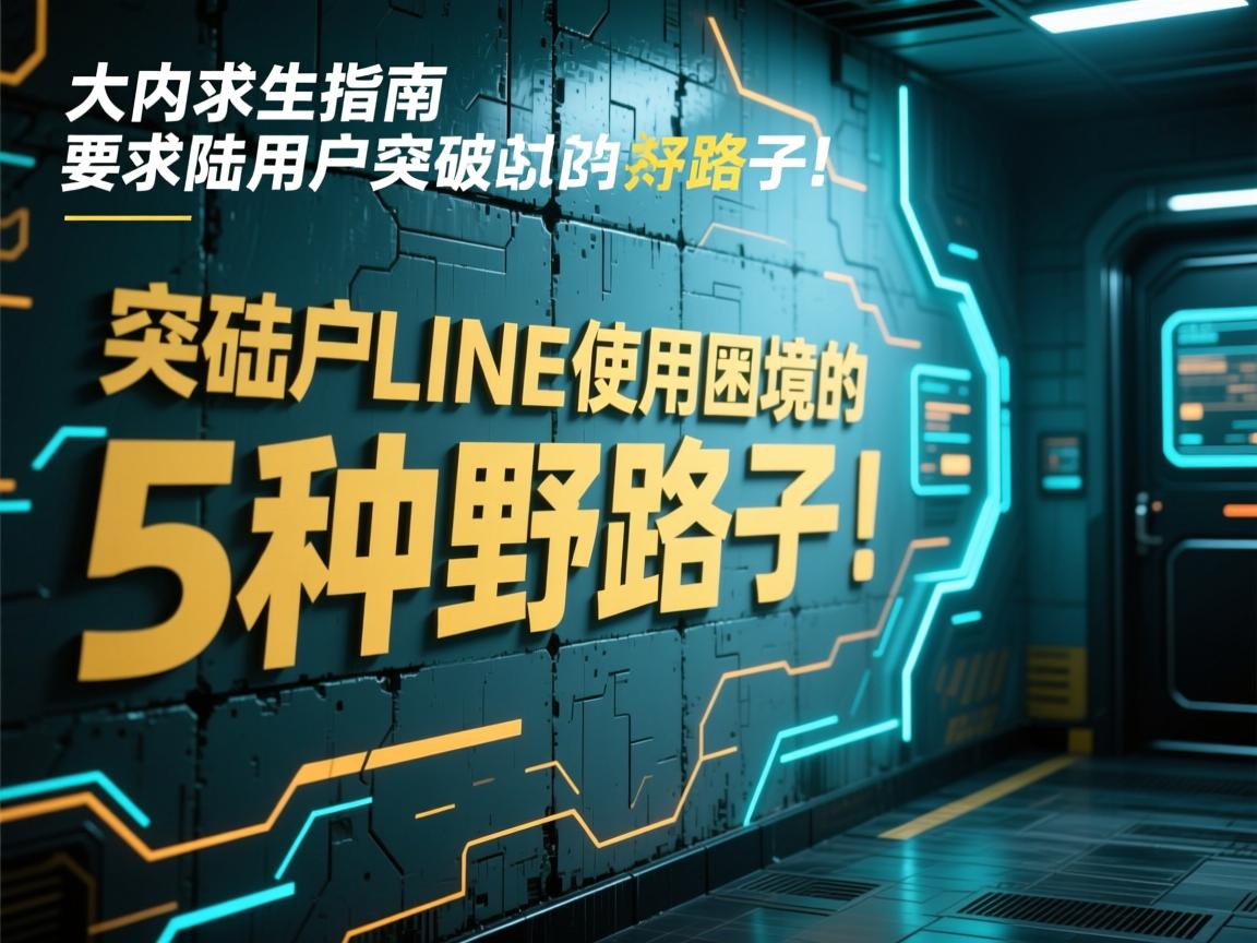 墙内求生指南,大陆用户突破LINE使用困境的5种野路子!