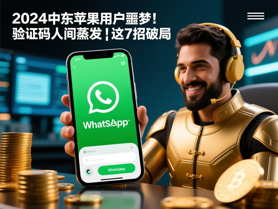2024中东苹果用户噩梦!WhatsApp验证码人间蒸发,这7招破局