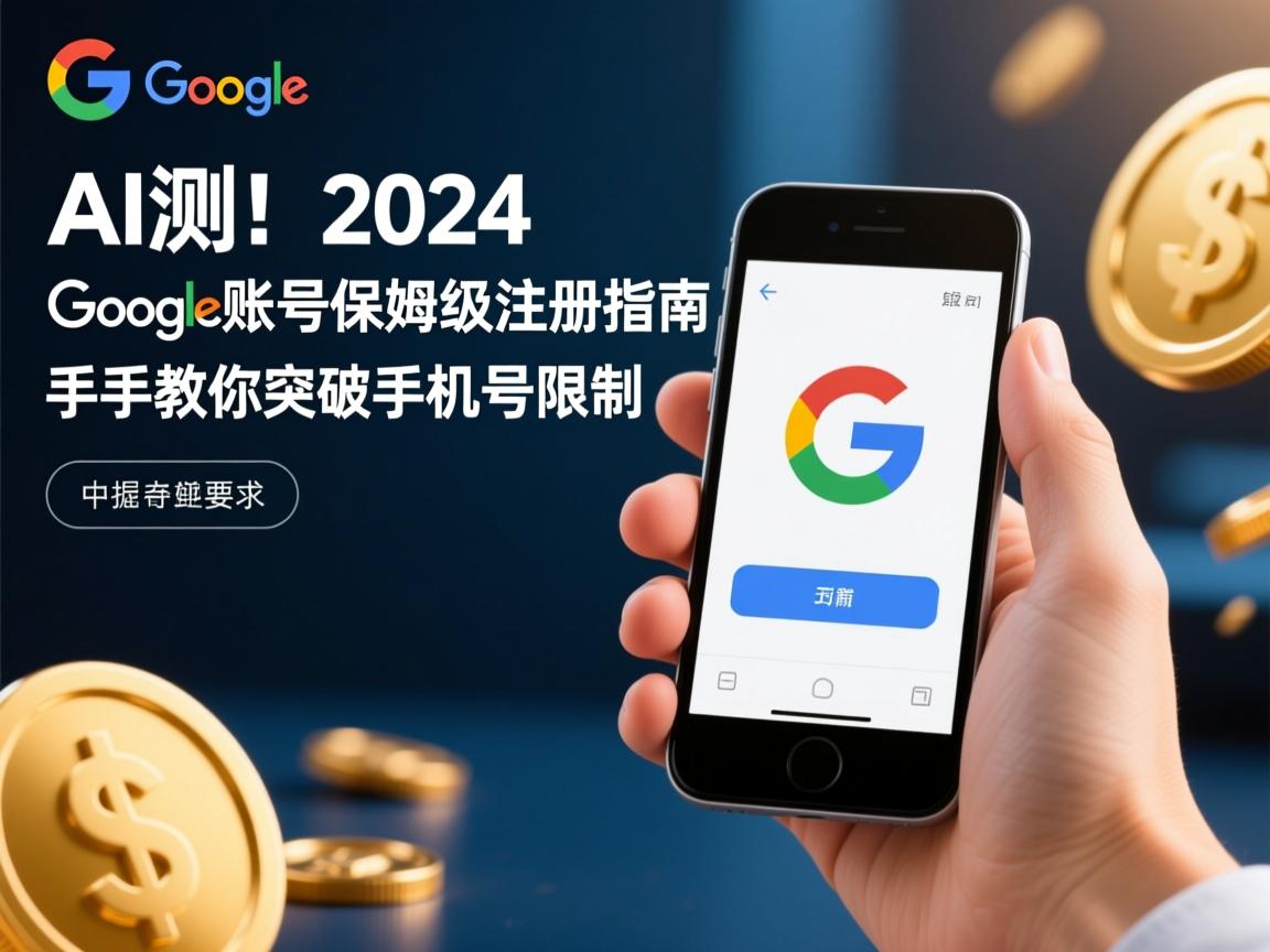 AI亲测!2024谷歌账号保姆级注册指南,手把手教你突破手机号限制