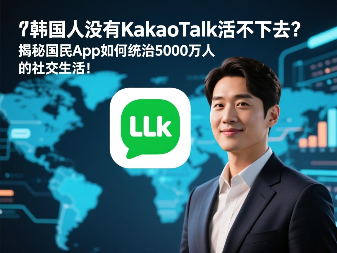韩国人没有KakaoTalk活不下去?揭秘国民App如何统治5000万人的社交生活!