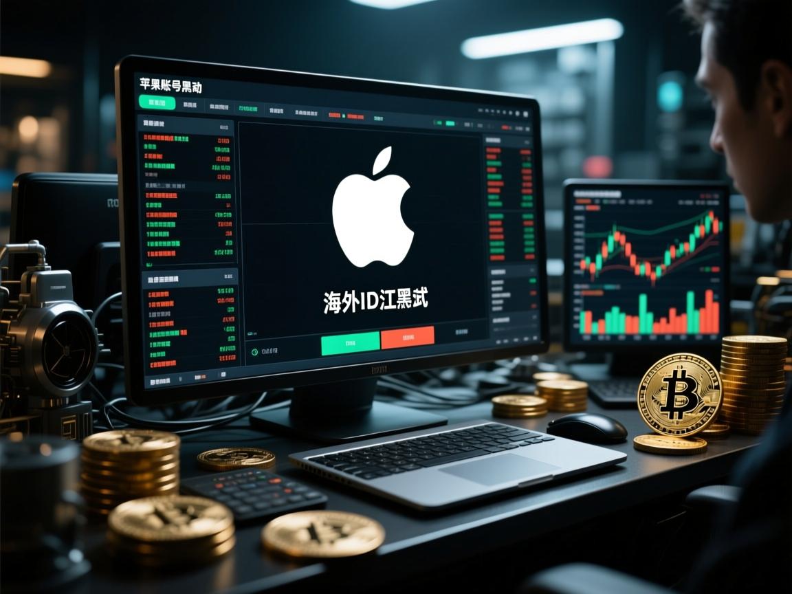 苹果账号黑市暗流涌动!海外ID交易背后的隐秘江湖与生存法则