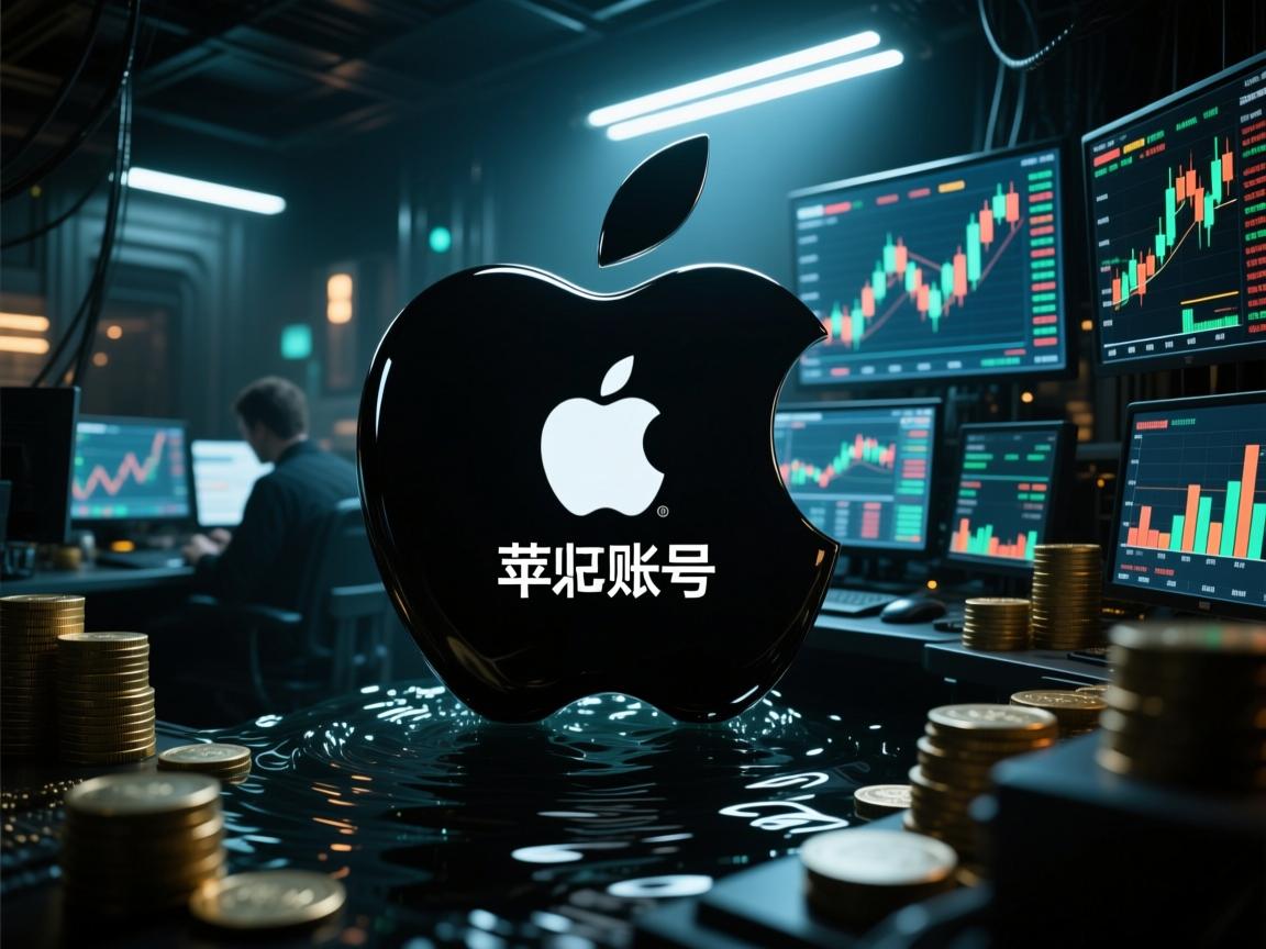 苹果账号黑市暗流涌动!海外ID交易背后的隐秘江湖与生存法则